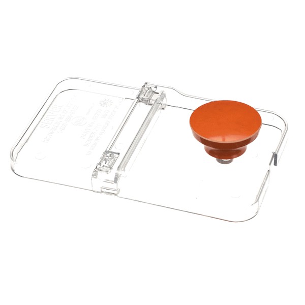 (image for) Server Products 87257 LID, PLSTC, 1/9 SIZE, ORANGE KNOB